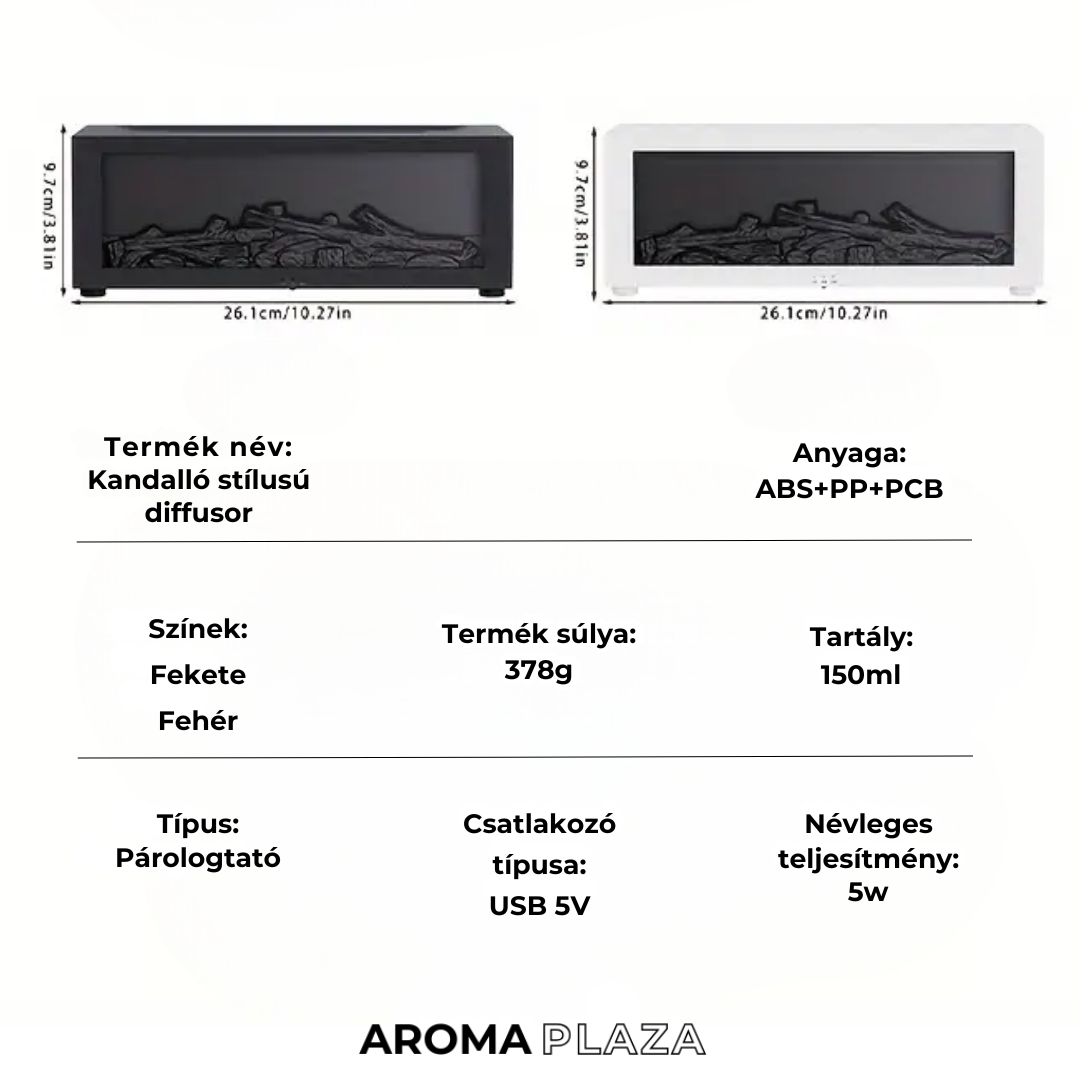 Kandalló Stílusú Diffusor
